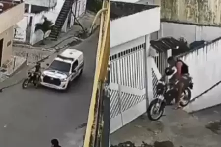 Motociclista muere tras estrellarse en medio de persecuci�n policial