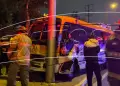 Los Olivos: conductor de c�ster del "Anconero" se salva de morir tras chocar contra poste de luz