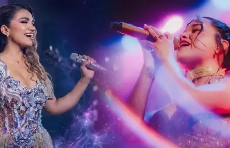 Naldy Salda�a anuncia a Briela Cirilo en su concierto