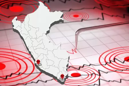 Dos sismos remecen el sur del Per� hoy, s�bado 12 de septiembre