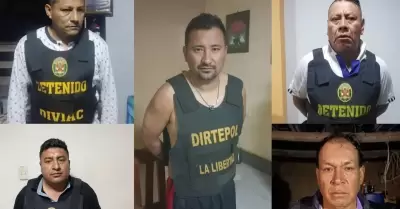 Miembros de 'Los Letales del Norte II'