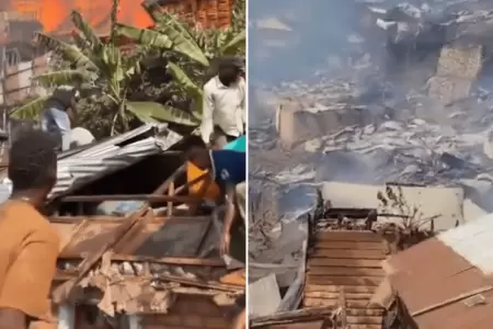 Incendio en dos escuelas de RD Congo deja 27 ni�os fallecidos