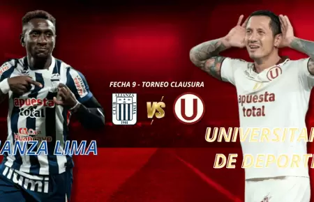 Alianza Lima y Universitario protagonizar�n una nueva edici�n del cl�sico del f�