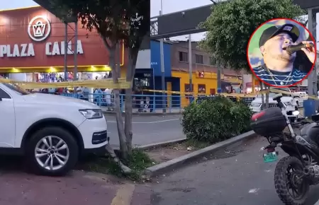 Camioneta termin� da�ada tras balacera.