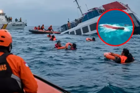 Embarcaci�n llevaba a bordo a 243 personas.