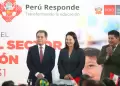 Keiko Fujimori y ministro Jos� Antonio Chang presentan el Plan Nacional de Educaci�n 2026-2031