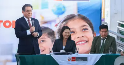 Keiko Fujimori presenta el Plan Nacional de Educaci�n 2026-2031