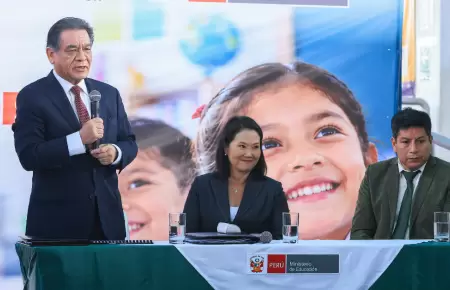 Keiko Fujimori presenta el Plan Nacional de Educaci�n 2026-2031