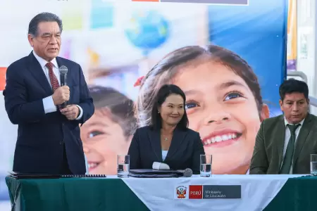 Keiko Fujimori presenta el Plan Nacional de Educaci�n 2026-2031