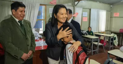Keiko Fujimori presenta el Plan Nacional de Educaci�n 2026-2031