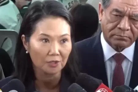 Keiko Fujimori se pronuncia por las facultades legislativas
