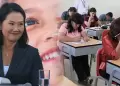 Keiko Fujimori sobre evaluaciones que deber�n sostener los docentes: "Lo que buscan es que vayan mejorando"