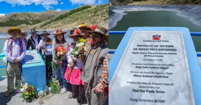 Keiko Fujimori inaugura Sistema de Riegopara impulsar la producci�n agropecuaria