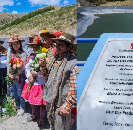 Keiko Fujimori inaugura Sistema de Riegopara impulsar la producci�n agropecuaria