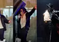 Imitador de Michael Jackson es golpeado por parlante en pleno show mientras interpretaba "Billie Jean"