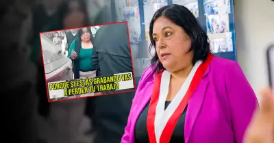Diputada asegur� que no ejerci� ninguna amenaza.