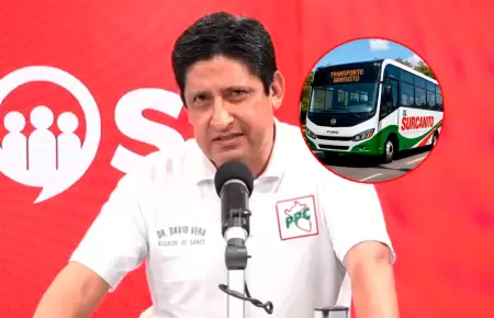 El candidato propone un sistema de movilidad gratuita.
