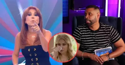 Magaly chanca a Edson D�vila por negar que Gisela fue su madrina