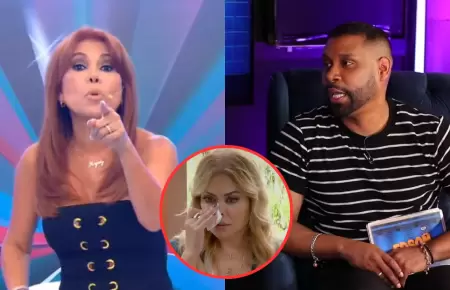 Magaly chanca a Edson D�vila por negar que Gisela fue su madrina