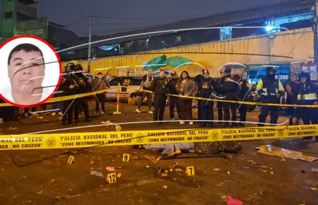 La Victoria: asesinan a estibador en los exteriores del Mercado de Frutas