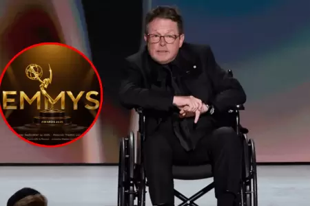 Michael J. Fox dio emotivo discurso en los Emmy
