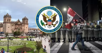 Estados Unidos eleva alerta de viaje para Per� por inseguridad y consumo de sust
