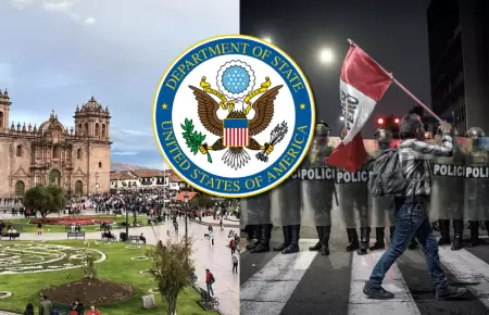 Estados Unidos eleva alerta de viaje para Per� por inseguridad y consumo de sust