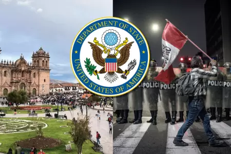 Estados Unidos eleva alerta de viaje para Per� por inseguridad y consumo de sust