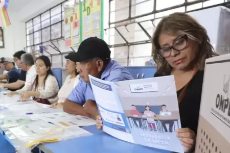 Miembros de mesa recibir�n primera capacitaci�n