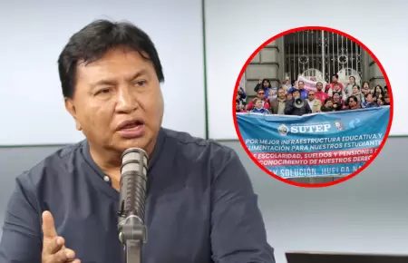 SUTEP propone un paro nacional