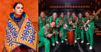 Los Mirlos lucir�n arte shipibo en prendas que usar�n en su presentaci�n en el T