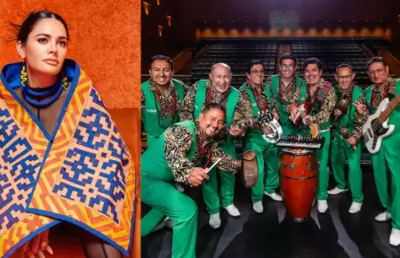 Los Mirlos lucir�n arte shipibo en prendas que usar�n en su presentaci�n en el T