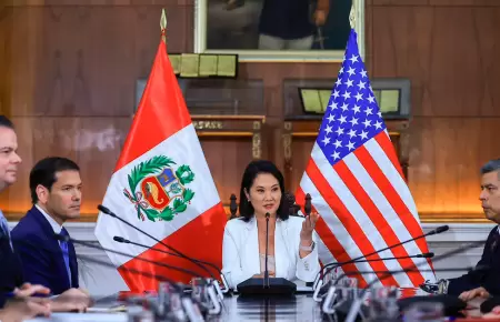 Keiko Fujimori pidi� autorizaci�n para viajar a Estados Unidos.