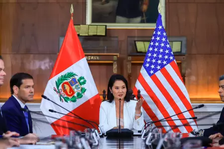 Keiko Fujimori pidi� autorizaci�n para viajar a Estados Unidos.