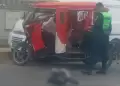 Comas: polic�a abate a presunto delincuente durante intervenci�n a mototaxi en la avenida Manuel Gonz�lez Prada