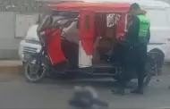 Comas: policía abate a presunto delincuente durante intervención a mototaxi en la avenida Manuel González Prada