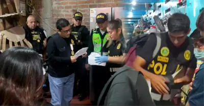 Megaoperativo detuvo a 5 presuntos integrantes.