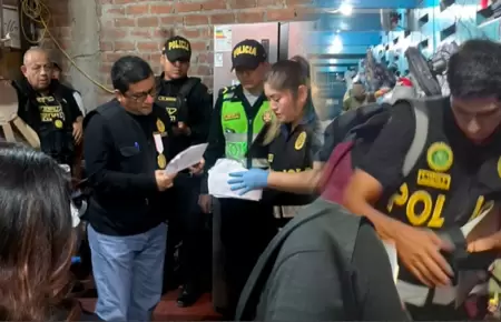 Megaoperativo detuvo a 5 presuntos integrantes.