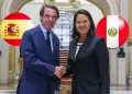 Presidenta Keiko Fujimori se ruine con expresidente de Espa�a y afianza relaciones con el pa�s europeo
