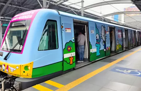 Hello Kitty llega al Metro de Lima
