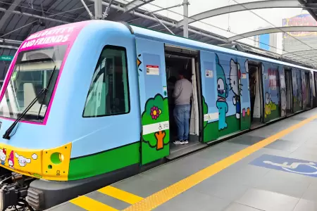 Hello Kitty llega al Metro de Lima
