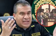 �scar Arriola deja el mando de la Polic�a Nacional: "No me arrepiento de nada, fue al servicio de la patria"