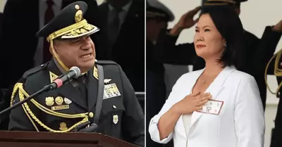 �scar Arriola expresa "agradecimiento eterno" a Keiko Fujimori