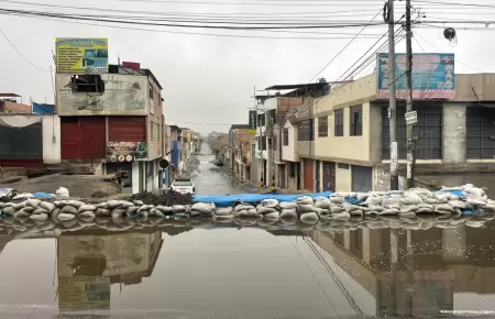 Afectaciones por lluvias en Tacna.