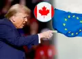 Trump amenaza con aranceles a la Uni�n Europea si Canad� se convierte en miembro asociado