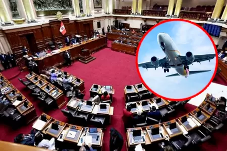 Pasajes no fueron utilizados por los parlamentarios.