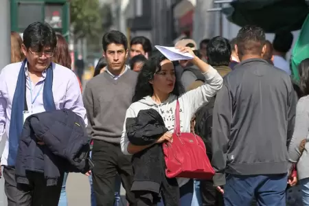 Senamhi alerta incremento en la sensaci�n t�rmica