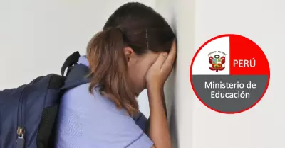 Minedu registr� en lo que va 2026 m�s de 11 mil reportes de violencia escolar