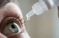 Indecopi informa sobre retiro y destrucción de lote de gotas para los ojos por riesgo para la salud