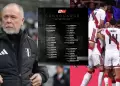 Lista de convocados de la Selecci�n Peruana para los amistosos de la Fecha FIFA de septiembre y octubre